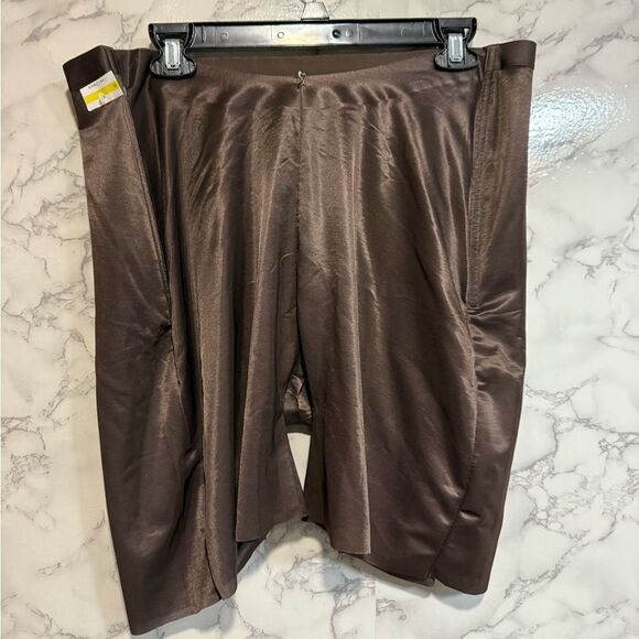 NEW SKIMS Cocoa Barely There Shapewear Low Back Shorts Size 4X - Picture 7 of 8